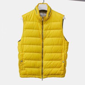 Brunello Cucinelli Yellow Puffer Vest